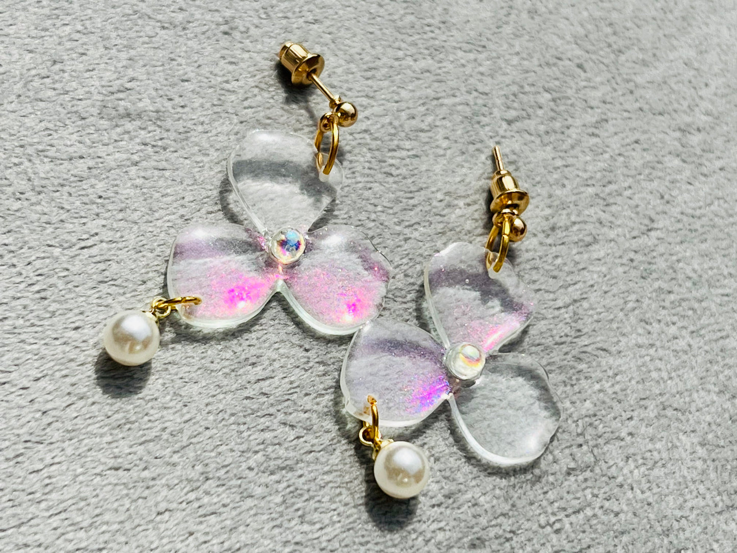 Symphony flower earrings