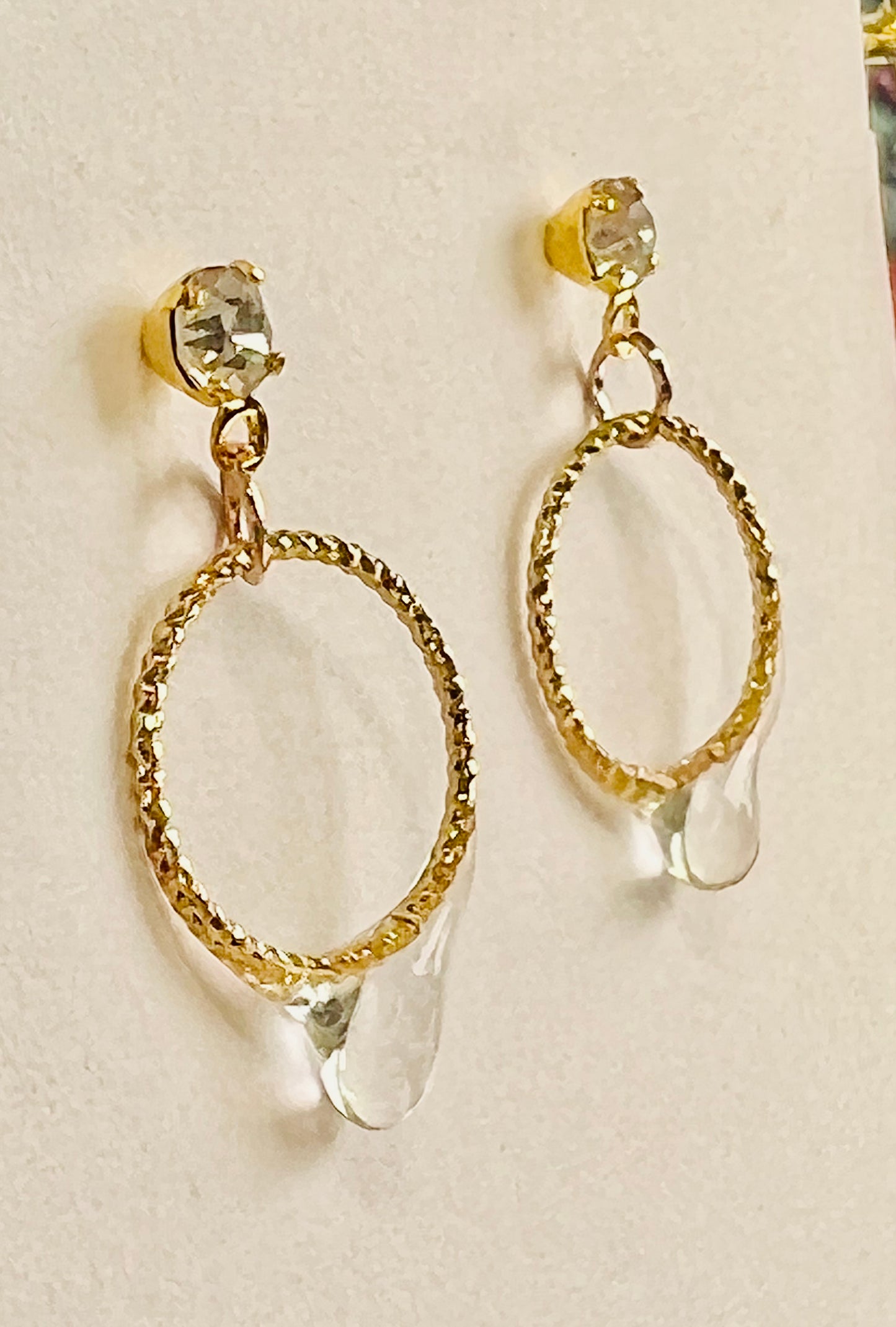 Be water-Water Drop earrings 水滴造型耳環