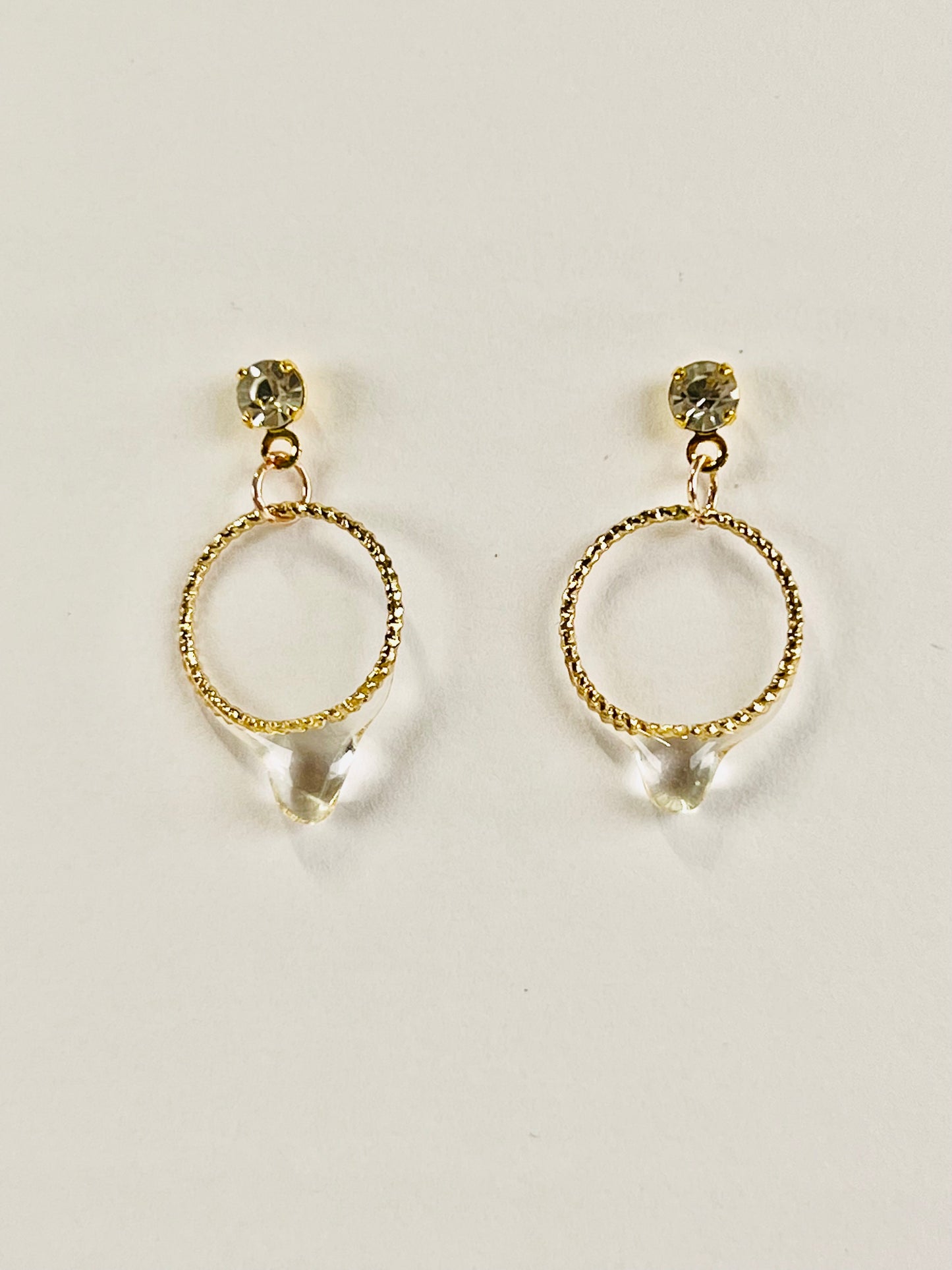 Be water-Water Drop earrings 水滴造型耳環