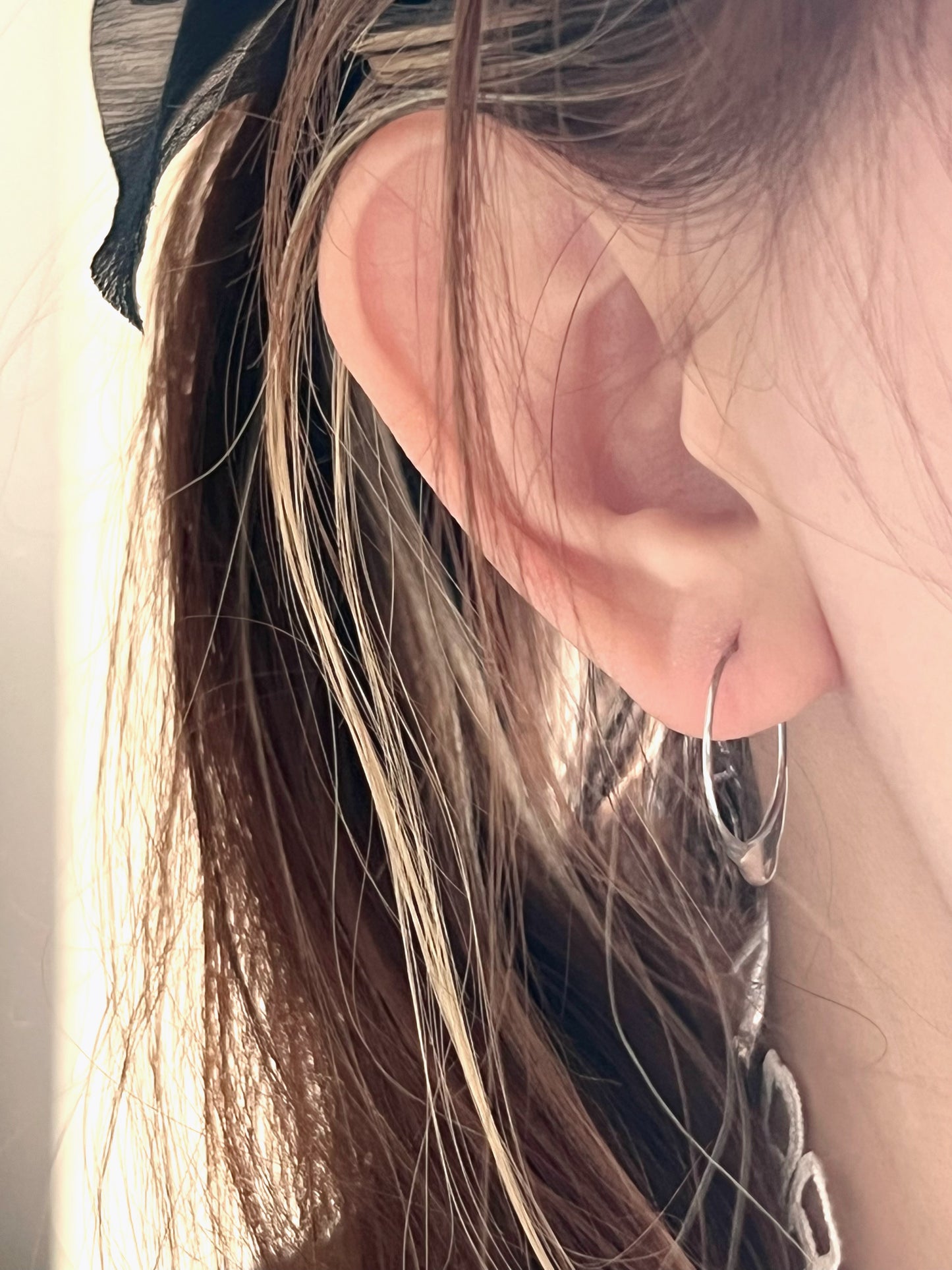 Be water-circle earrings A