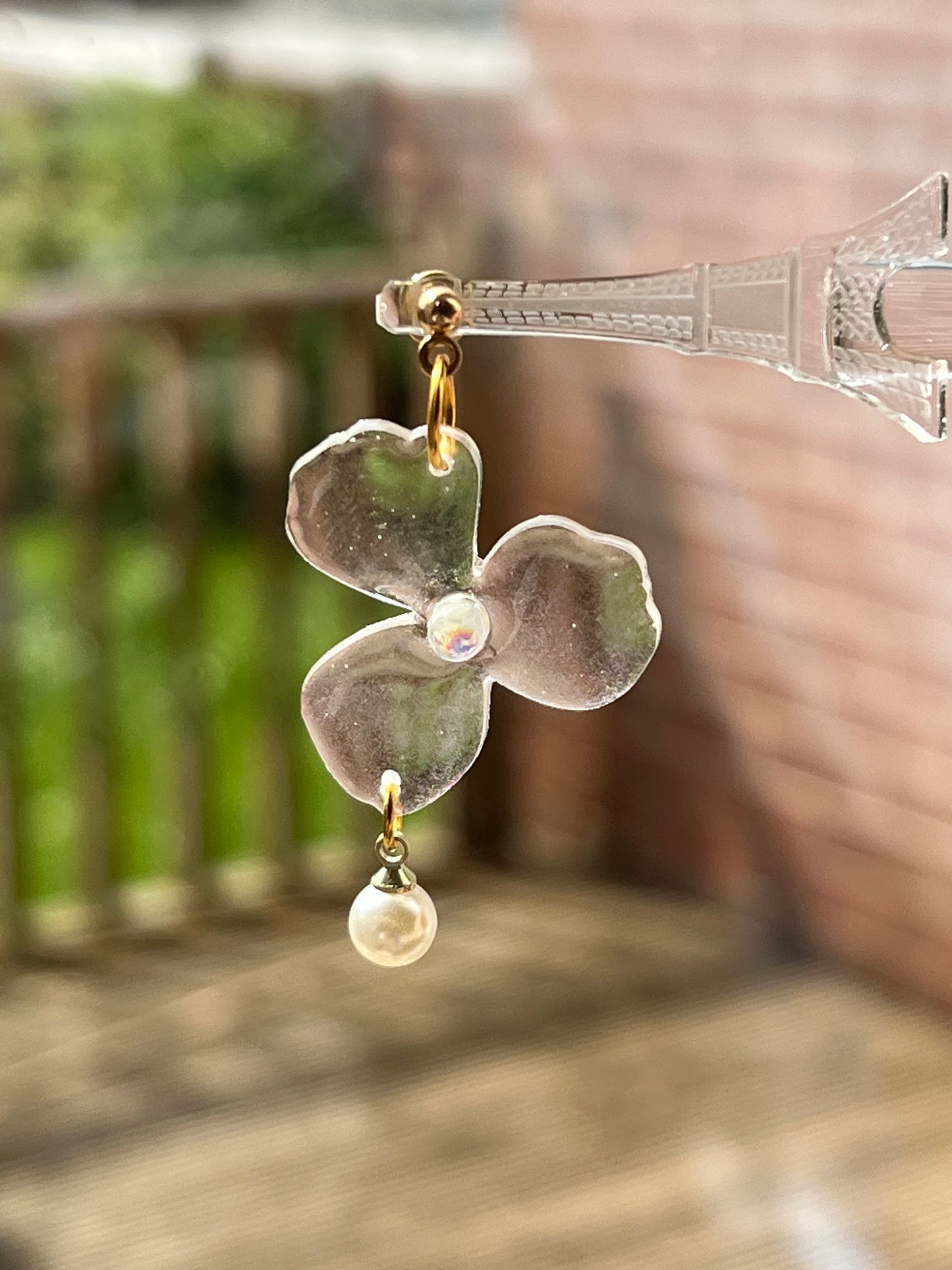 Symphony flower earrings