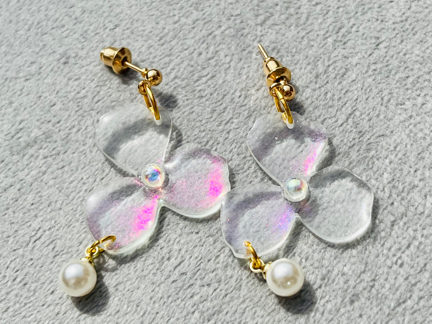 Symphony flower earrings