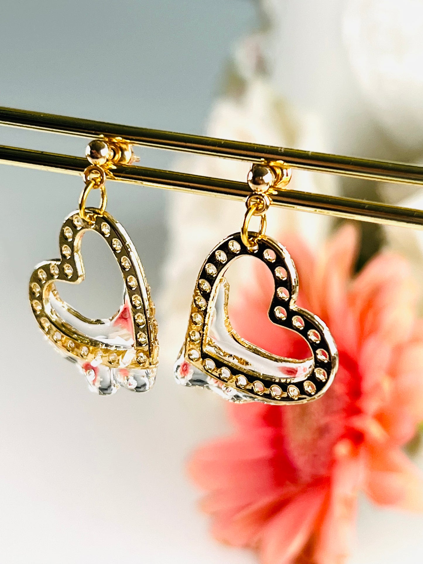 Be water- Water in my heart earrings