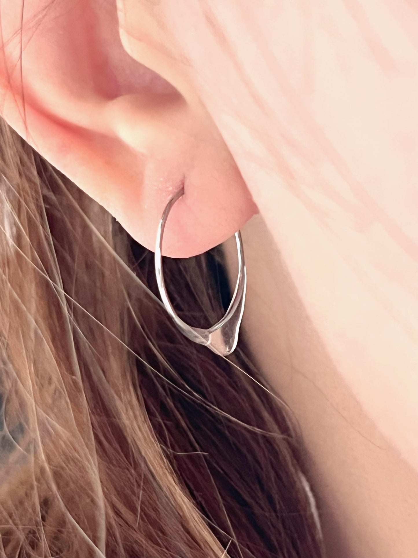 Be water-circle earrings A