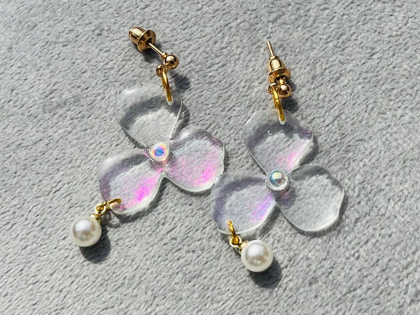 Symphony flower earrings