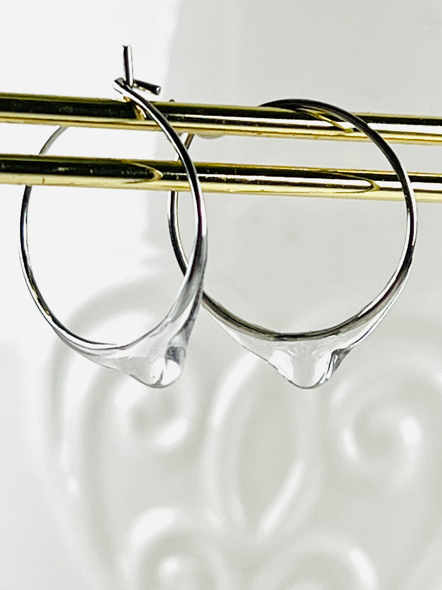 Be water-circle earrings A