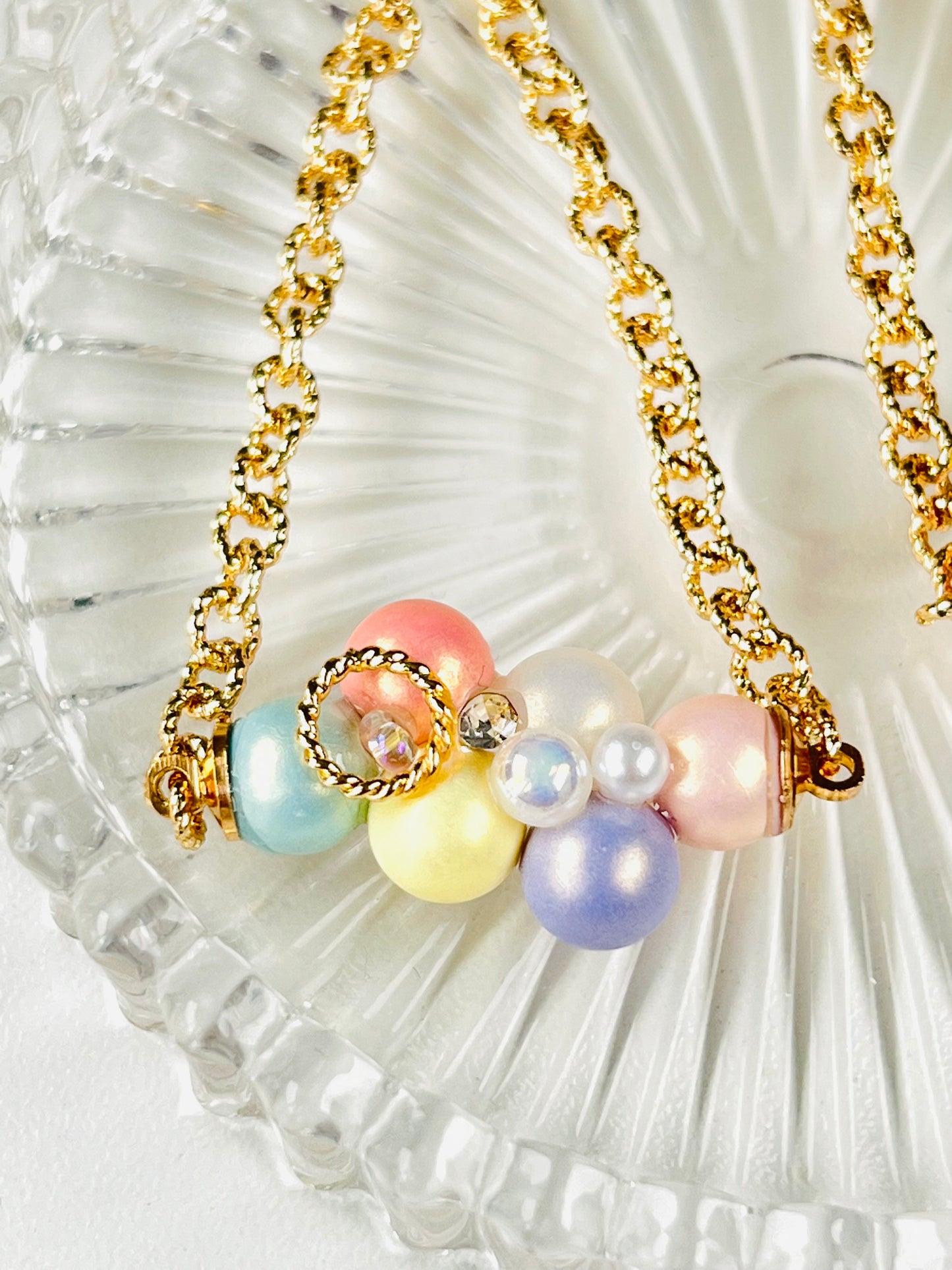 Macaron colourful bubbles bracelets