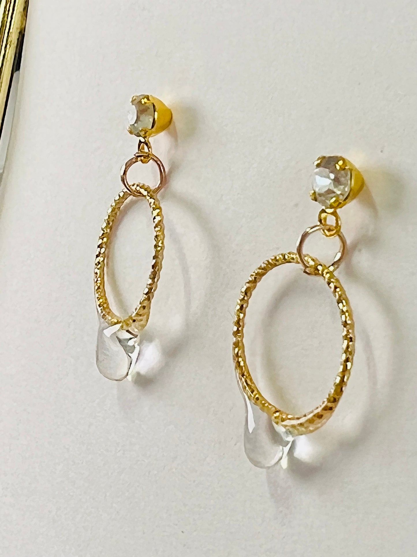 Be water-Water Drop earrings 水滴造型耳環